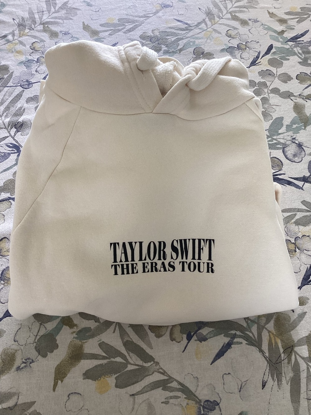 Taylor Swift The Eras Tour Beige Photo Grid Hoodie XS